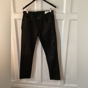 Rag & Bone Slim Fit Black Jeans